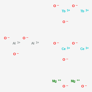 Aluminum cerium magnesium terbium oxide