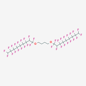 1,1'-(Butane-1,4-diylbis(oxy))bis(heptadecafluorononene)