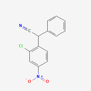 (2-Chloro-4-nitrophenyl)phenylacetonitrile