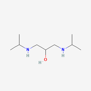 molecular formula C9H22N2O B1267001 1,3-双（异丙氨基）丙烷-2-醇 CAS No. 343785-33-1