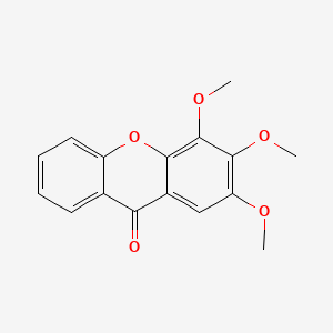 9H-Xanthen-9-one, 2,3,4-trimethoxy-