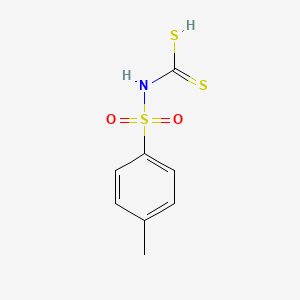 Carbamodithioic acid, ((4-methylphenyl)sulfonyl)-