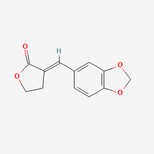 3-(1,3-Benzodioxol-5-ylmethylene)dihydro-2(3H)-furanone