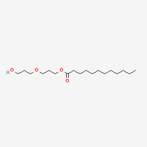 molecular formula C18H36O4 B12670112 3-(3-Hydroxypropoxy)propyl laurate CAS No. 97635-32-0