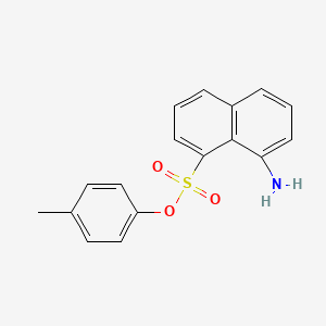 8-Amino-1-(p-tolyl)naphthalenesulphonic acid