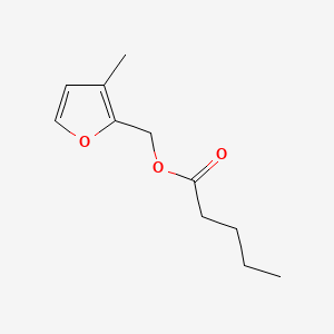 (3-Methyl-2-furyl)methyl valerate