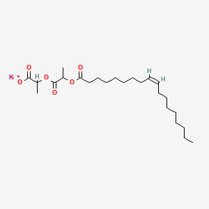 Potassium 2-(1-carboxylatoethoxy)-1-methyl-2-oxoethyl oleate