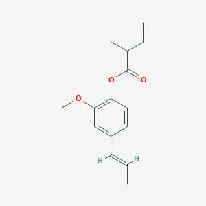 (E)-2-Methoxy-4-(1-propenyl)phenyl 2-methylbutyrate