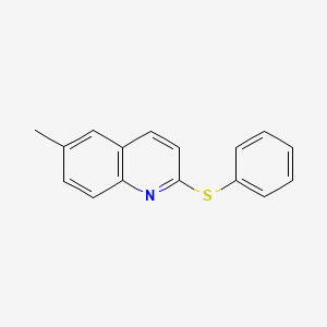 6-Methyl-2-(phenylthio)quinoline