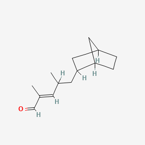 5-Bicyclo(2.2.1)hept-2-yl-2,4-dimethylpent-2-en-1-al