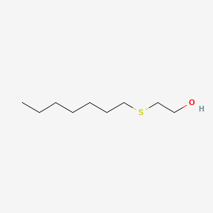 B1267028 2-Hydroxyethyl heptyl sulfide CAS No. 26901-97-3