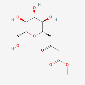 Methyl 5,9-anhydro-2,4-dideoxy-D-glycero-D-gulo-dec-3-ulosonate