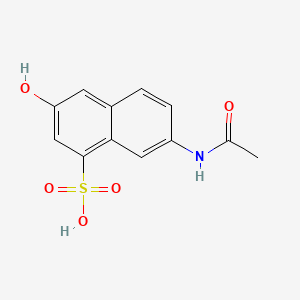 7-Acetamido-3-hydroxynaphthalene-1-sulphonic acid