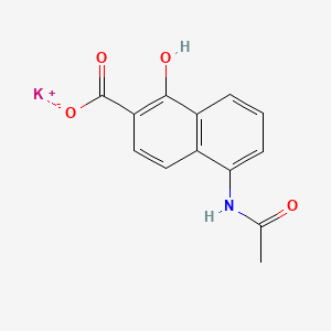 Potassium 5-(acetylamino)-1-hydroxy-2-naphthoate