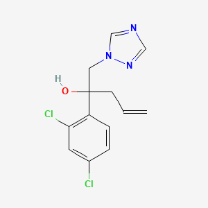 2-(2,4-Dichlorophenyl)-1-(1H-1,2,4-triazol-1-yl)pent-4-en-2-ol