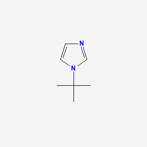 molecular formula C7H12N2 B1267054 1-叔丁基咪唑 CAS No. 45676-04-8