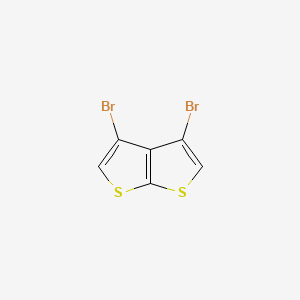 B1267057 3,4-Dibromothieno[2,3-b]thiophene CAS No. 53255-78-0