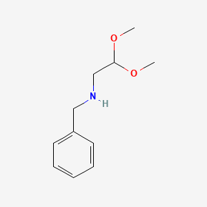 molecular formula C11H17NO2 B1267077 正苄基-2,2-二甲氧基乙胺 CAS No. 54879-88-8