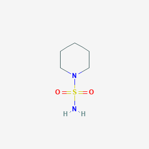 molecular formula C5H12N2O2S B1267079 Piperidine-1-sulfonamide CAS No. 4108-90-1