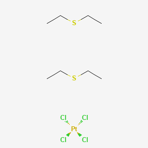 Tetrachlorobis(1,1'-thiobis(ethane))platinum