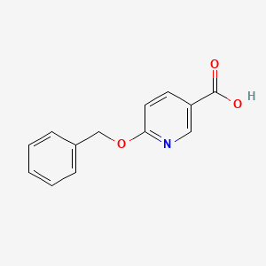molecular formula C13H11NO3 B1267083 6-(苄氧基)烟酸 CAS No. 94084-76-1