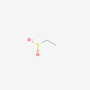 molecular formula C2H5O2S- B1267084 Ethanesulfinate 