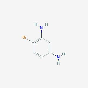 molecular formula C6H7BrN2 B1267086 4-Bromobenzene-1,3-diamine CAS No. 6264-69-3