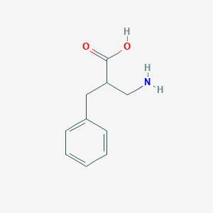 molecular formula C10H13NO2 B1267087 3-氨基-2-苄基丙酸 CAS No. 95598-13-3