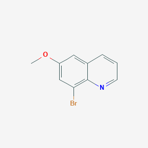 molecular formula C10H8BrNO B1267094 8-Bromo-6-methoxyquinoline CAS No. 50488-36-3