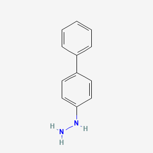 molecular formula C12H12N2 B1267095 联苯-4-基肼 CAS No. 2217-77-8