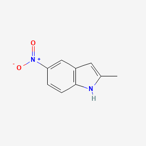 molecular formula C9H8N2O2 B1267103 2-Methyl-5-nitro-1H-indole CAS No. 7570-47-0