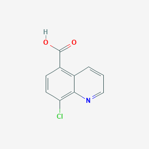 molecular formula C10H6ClNO2 B1267122 8-Chloroquinoline-5-carboxylic acid CAS No. 121490-68-4