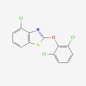 4-Chloro-2-(2,6-dichlorophenoxy)benzothiazole