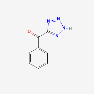 molecular formula C8H6N4O B1267124 苯基（2h-四唑-5-基）甲酮 CAS No. 14506-41-3