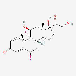 6beta,9-Difluoro-11beta,17,21-trihydroxypregna-1,4-diene-3,20-dione