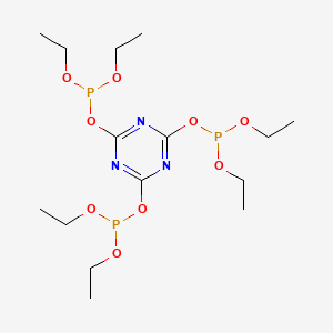 Hexaethyl 1,3,5-triazine-2,4,6-triyl triphosphite