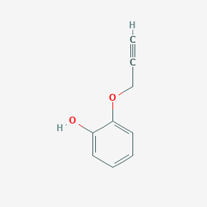 molecular formula C9H8O2 B1267148 2-(Prop-2-yn-1-yloxy)phenol CAS No. 14817-38-0