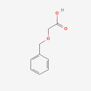 molecular formula C9H10O3 B1267153 苄氧基乙酸 CAS No. 30379-55-6