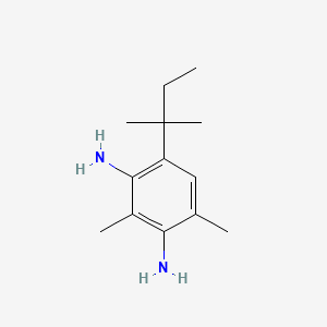 4-(1,1-Dimethylpropyl)-2,6-dimethylbenzene-1,3-diamine