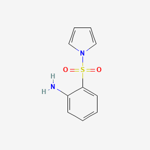 1H-Pyrrole, 1-((2-aminophenyl)sulfonyl)-