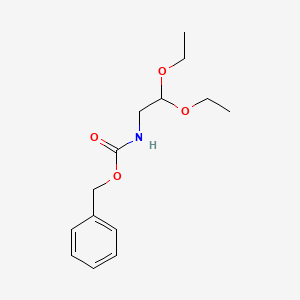 molecular formula C14H21NO4 B1267158 苄基2,2-二乙氧基乙基氨基甲酸酯 CAS No. 60085-61-2