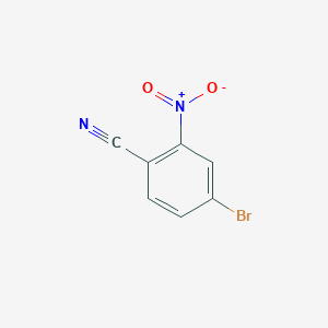 molecular formula C7H3BrN2O2 B1267159 4-溴-2-硝基苯甲腈 CAS No. 79603-03-5