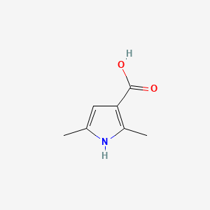 B1267167 2,5-Dimethyl-1H-pyrrole-3-carboxylic acid CAS No. 57338-76-8