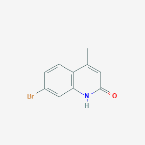 B1267168 7-Bromo-4-methylquinolin-2(1h)-one CAS No. 89446-51-5