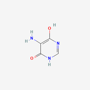 molecular formula C4H5N3O2 B1267173 5-氨基-4,6-二羟基嘧啶 CAS No. 69340-97-2
