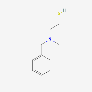 molecular formula C10H15NS B1267174 2-[苄基(甲基)氨基]乙烷-1-硫醇 CAS No. 38025-52-4