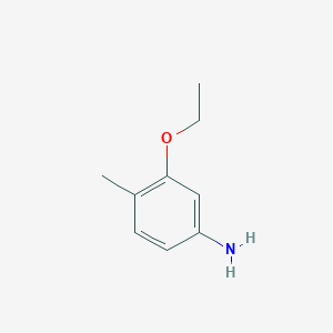 molecular formula C9H13NO B1267182 3-乙氧基-4-甲基苯胺 CAS No. 2486-64-8