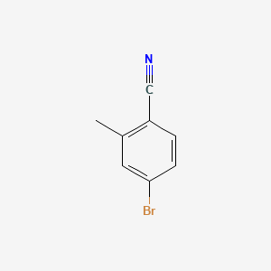 molecular formula C8H6BrN B1267194 4-溴-2-甲基苯甲腈 CAS No. 67832-11-5