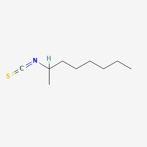molecular formula C9H17NS B1267198 2-异硫氰酸辛烷 CAS No. 69626-80-8