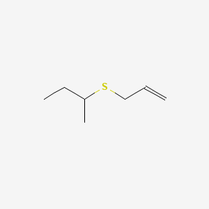 molecular formula C7H14S B1267199 Allyl Sec-Butyl Sulfide CAS No. 70289-07-5